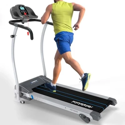 Abbildung von Kinetic Sports Laufband, klappbar mit LCD Display, 1100 W Motor, 1 12 km/h