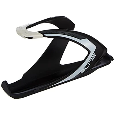 Abbildung von Elite Flaschenhalter Custom Race schwarz/weiß matt