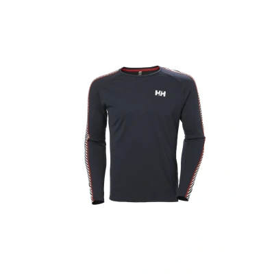Abbildung von Helly Hansen LIFA Active Stripe CREW Langarmshirt, Herren, Größe: Large, Navy