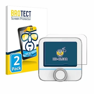Abbildung von BROTECT (2 Stück Schutzfolie für Bosch Smart Home 230 V (Raumthermostat II) Displayschutz Folie Ultra Klar