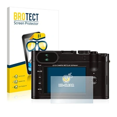 Abbildung von BROTECT (2 Stück Schutzfolie für Leica Q (Typ 116) Displayschutz Folie Ultra Klar