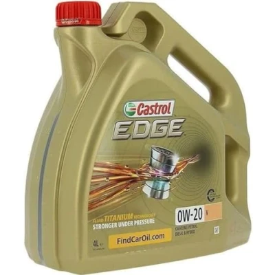 Abbildung von CASTROL Motoröl 0W 20 4 L für VOLVO XC60 (156) V70 III (135) V60 (155, 157)