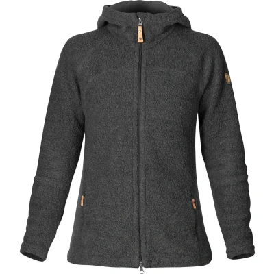 Abbildung von Fjällräven Damen Fleecejacke Kaitum, Dark Grey, M, 89666 030