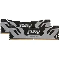 Abbildung von Kingston Fury Renegade DDR5 Silber/Schwarz XMP 96GB 6000MT/s CL32 DIMM Desktop Gaming Speicher (Kit mit 2) KF560C32RSK2 96