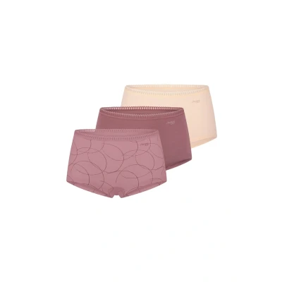 Abbildung von Sloggi 3ER PACK GO Crush Panties, Damen, Größe: Small, Beige/rosa