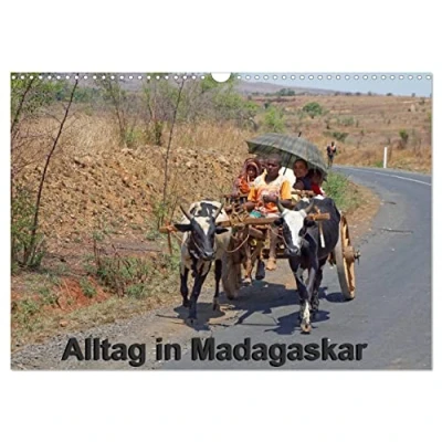 Abbildung von Alltag in Madagaskar (Wandkalender 2025 DIN A3 quer), CALVENDO Monatskalender