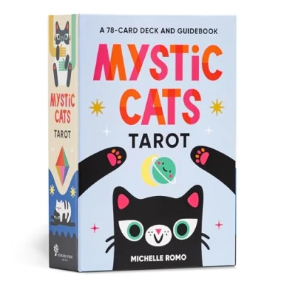 Abbildung von Mystic Cats Tarot: A 78 card Deck and Guidebook