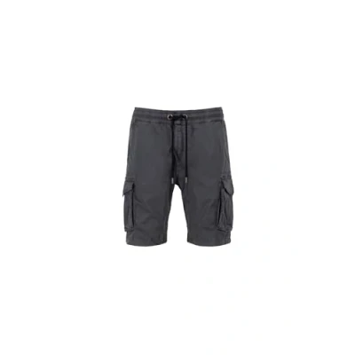 Abbildung von Alpha Industries Jogger Shorts, Herren, Größe: Small, Vintage grey