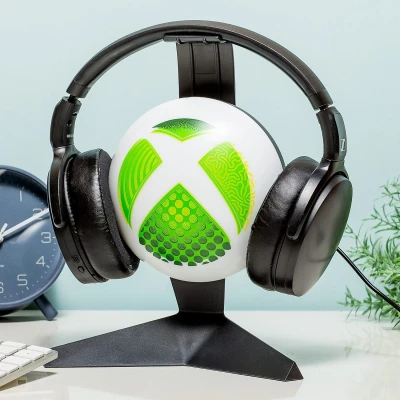 Abbildung von XBOX Headset Ständer Licht Offiziell lizenziertes Ohrhörer Halter für Gaming Setup, Geschenk Gamer, USB betrieben