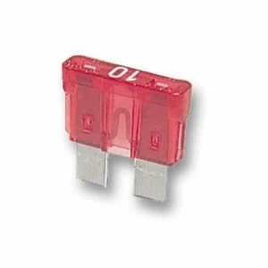 Abbildung von Flachsicherung 10A 10 Ampere rot AUTO SICHERUNGEN Wohnwagen x 5