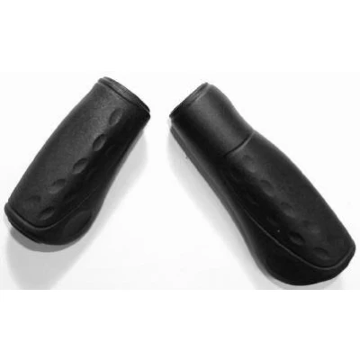 Abbildung von Griffe Satz Westphal #436 Ellipsis Softgrip 92/122mm/ø23mm Schwarz