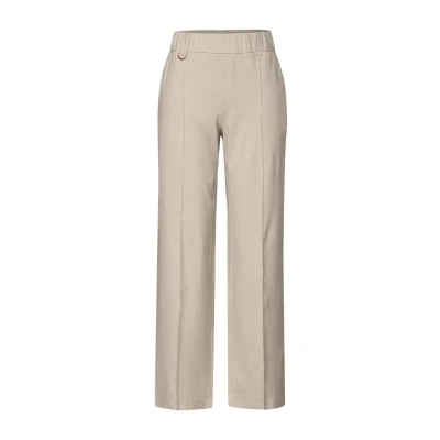 Abbildung von STREET ONE Damen A378789 Straight Leg Melange Hose, Sheer Beige Mel., 38W / 30L EU