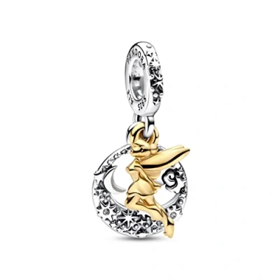 Abbildung von Pandora Bead x Disney Tinkerbell Charm Anhänger 762517C01 Silber