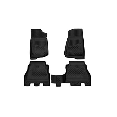 Abbildung von Element Passgenaue Premium Antirutsch Gummi Fußmatten Jeep Wrangler, (USA)