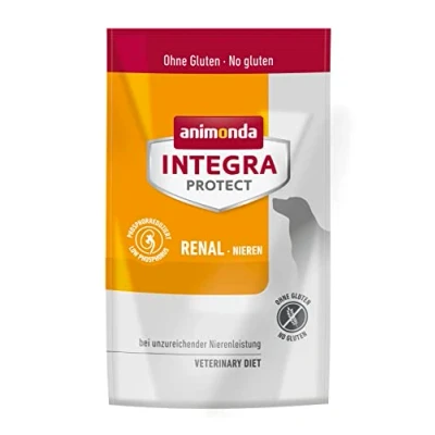 Abbildung von animonda INTEGRA PROTECT Hundefutter Renal (1 x 4kg), von Veterinären empfohlen bei Niereninsuffizienz, Hochwertiges Diätalleinfutter für Hunde gegen Nierenprobleme