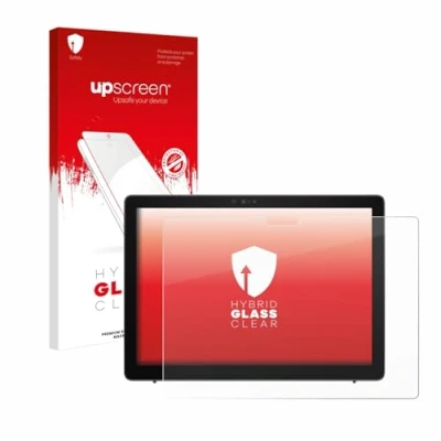 Abbildung von upscreen Schutzglas für Dell Latitude 7210 2 in 1 Schutzfolie, Glas Folie [Klar, 9H Panzerschutz, Anti Fingerprint]