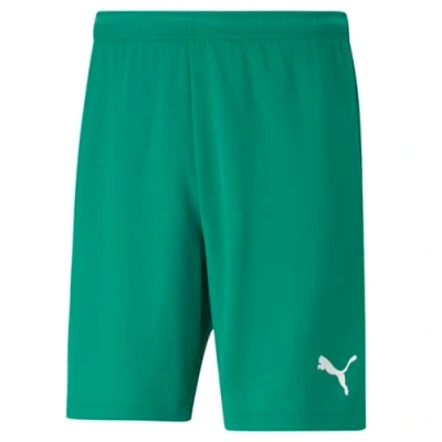 Abbildung von Puma Teamrise MAND kurze Sporthose, Herren, Größe: Medium, Gruenweiss