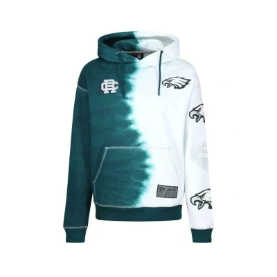 Abbildung von Re:Covered Philadelphia eagles NFL INK DYE Effect Kapuzenpullover, Größe: Large,