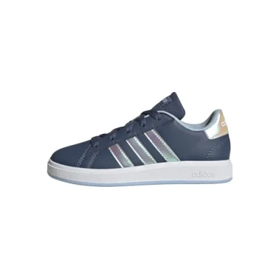 Abbildung von adidas Grand Court Lifestyle Lace Tennis Shoes Schuhe, Preloved Ink/Cloud White/Clear Sky, 28.5 EU