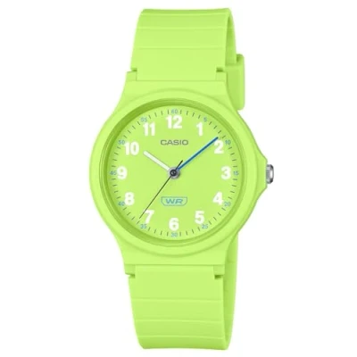 Abbildung von Casio LQ 24B 3BEF Timeless Collection Kinder und Jugenduhr Hellgrün