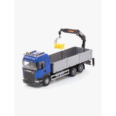 Abbildung von Emek Fahrzeugkran Scania, Blau