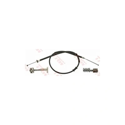 Abbildung von TRW GCH171 Handbremsseil 1405, 1152 Trommelbremse FIAT: Panda II Schrägheck