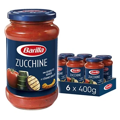 Abbildung von Barilla Pastasauce Zucchini &amp; Aubergine, 6er Pack (6 x 400g)