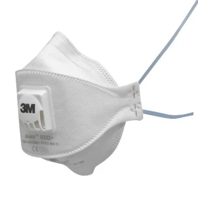 Abbildung von 3M Staubmaske 9322+ FFP2 NR D, 10 Stück, 3M, Weiß