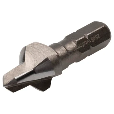 Abbildung von wolfcraft Bohrsenker WS Ø 3 12 mm I 2548000 2 in 1 Produkt: Vorbohrer und Senker