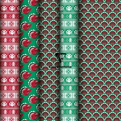 Abbildung von Clairefontaine 201979AMZC Karton mit 20 Rollen Geschenkpapier Excellia 80g 5mx0m35, sortierte Motiven Freude,