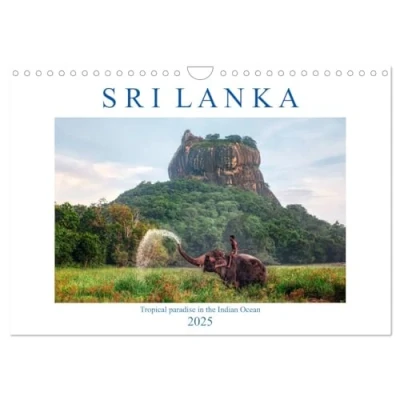 Abbildung von Sri Lanka (Wandkalender 2025 DIN A4 quer), CALVENDO Monatskalender