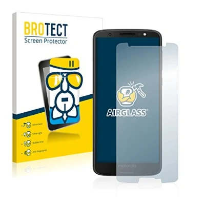 Abbildung von BROTECT Schutzglas für Motorola Moto G6 Schutzfolie Panzer Folie Glas [Extrem Kratzfest 9H, Anti Fingerprint, Ultra Transparent]