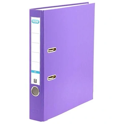 Abbildung von Elba Ordner A4, smart Pro, 5 cm schmal, Kunststoff außen, violett