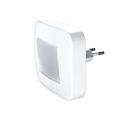 Abbildung von LEDVANCE LED Nachtlicht, Leuchte für Innenanwendungen, Tag Nacht Sensor, Warmweiß, 65,0 mm x 84,0 73,0 mm, LUNETTA Hall, Weiß