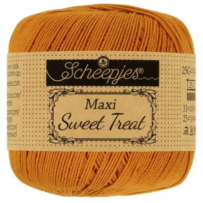 Abbildung von SCHEEPJES Maxi Sweet Treat Garn Ingwer Gold 25g