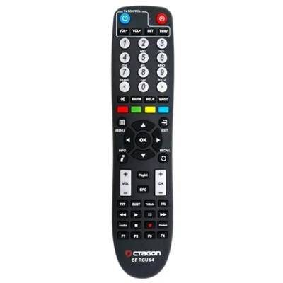 Abbildung von Octagon SF8008 4K UHD Original Fernbedienung für alle Modelle (SF RCU04), 2in1 (ohne Anlernen Ihren Receiver &amp; lernbar Fernseher) Neues Modell SF RCO 04