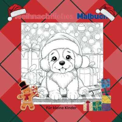 Abbildung von Weihnachtliches Malbuch für kleine Kinder: Ein Kinder zur Weihnachtszeit