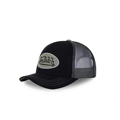 Abbildung von Von Dutch Classic schwarz und khakigrün Baseballkappe Erwachsene