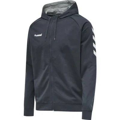 Abbildung von Hummel ZIP Hoodie Sweatjacke, Herren, Größe: Small, India ink
