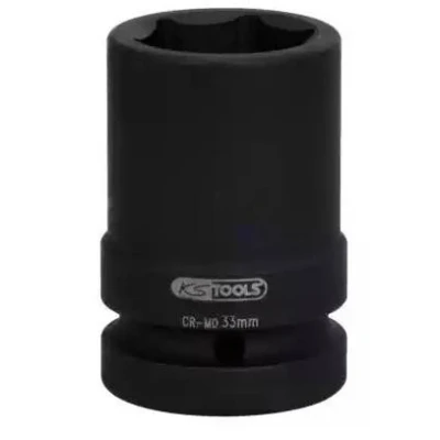 Abbildung von KS TOOLS 515.2127 Kraft Stecknuss 76 27, 27,0 25 (1&quot;) Sechskant