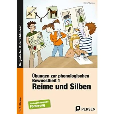 Abbildung von Übungen zur phonologischen Bewusstheit 1: Reime und Silben (1. 2. Klasse): Förderschule