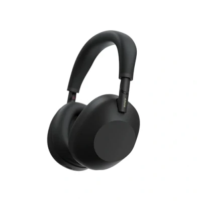 Abbildung von Sony WH 1000XM6 Flagship Noise Cancelling Over Ear Wireless Kopfhörer, Signature Hi Res Sound, ultimativer Komfort, faltbarem Design, strapazierfähige Tasche, 30 Std Akku, iOS &amp; Android Schwarz