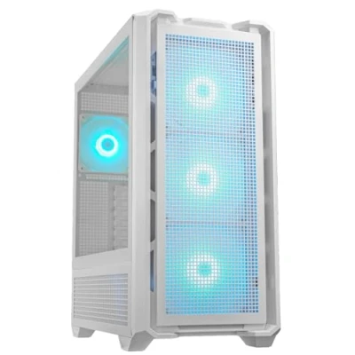 Abbildung von COUGAR MX600 RGB Mesh High Airflow Ful Tower Gaming Gehäuse Weiß Besuche den Store