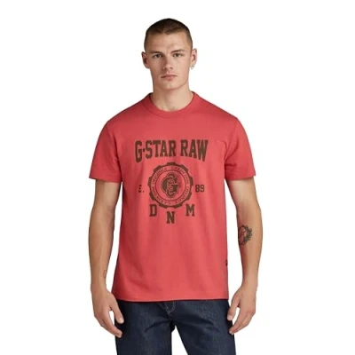 Abbildung von G Star Collegic Tshirt print, Herren, Größe: XS, Finch