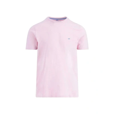 Abbildung von Fynch Hatton Tshirt basic, Herren, Größe: Small, Light pink