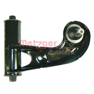 Abbildung von METZGER 58055301 Querlenker KIT + mit Trag /Führungsgelenk, Gummilager Vorderachse links, oben MERCEDES BENZ: E Klasse Limousine
