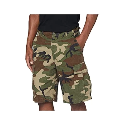 Abbildung von Mil Tec Herren Ripstop Shorts, Woodland, S EU