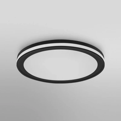 Abbildung von LEDVANCE ORBIS CIRCLE SMART+ WiFi Leuchte Ø 46cm, dimmbare runde LED Deckenleuchte für den Innenbereich, 28W, Farbtemperatur von 3000 6500K, 2400 Lumen, 2 Lichter weißes und farbiges Licht