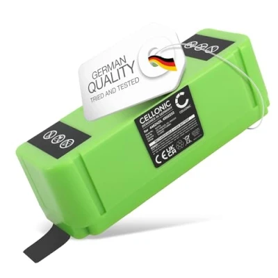 Abbildung von CELLONIC Akku kompatibel mit iRobot Roomba 980,960, 671, 675, 681, 896, 696, 680, 615, 691, 895, 965, 690 (iRobot 4462425, 4502233, 4376392) 5200mAh