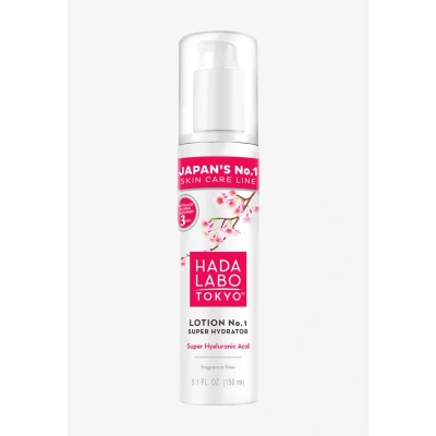 Abbildung von Hada Labo Tokyo White Lotion Gesichtscreme mit Hyaluronsäure 150 ml Gesichtslotion der Konsistenz eines leichten Gels Feuchtigkeitscreme Antifaltencreme Frauen